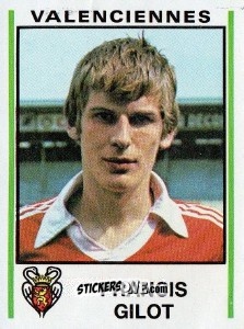 Sticker Francis Gilot - Football France 1980-1981 n. 328 - Panini