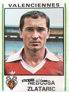 Sticker Nebojsa Zlataric - Football France 1980-1981 n. 334 - Panini