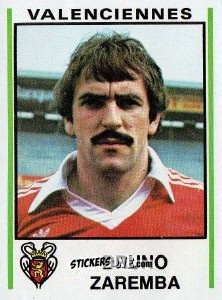 Cromo Bruno Zaremba - Football France 1980-1981 n. 335 - Panini