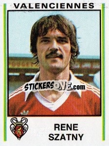 Sticker Rene Szatny - Football France 1980-1981 n. 337 - Panini