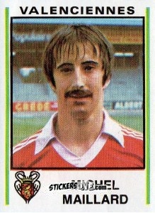 Cromo Michel Maillard - Football France 1980-1981 n. 340 - Panini