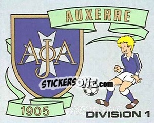 Sticker Ecusson - Football France 1981-1982 - Panini