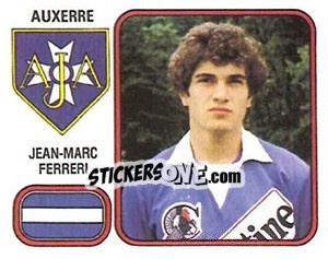 Cromo Jean-Marc Ferreri - Football France 1981-1982 - Panini