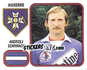 Sticker Andrzej Szarmach - Football France 1981-1982 - Panini