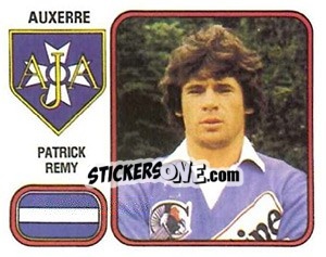 Figurina Patrick Remy - Football France 1981-1982 - Panini