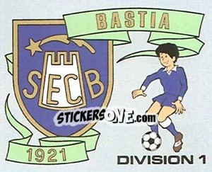 Sticker Ecusson - Football France 1981-1982 n. 19 - Panini