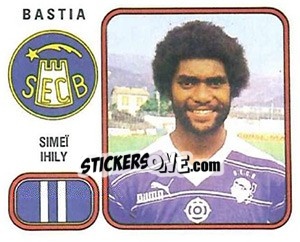 Sticker Simei Ihily - Football France 1981-1982 - Panini