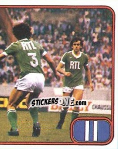 Sticker Action (puzze 2) - Football France 1981-1982 - Panini