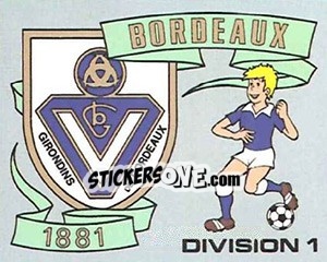 Sticker Ecusson - Football France 1981-1982 - Panini