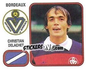Figurina Christian Delachet - Football France 1981-1982 n. 48 - Panini