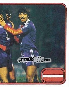 Figurina Action (puzze 2) - Football France 1981-1982 - Panini