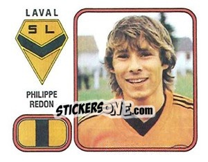 Sticker Philippe Redon - Football France 1981-1982 - Panini