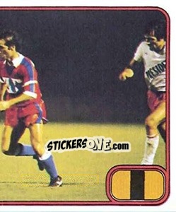 Figurina Action (puzze 2) - Football France 1981-1982 - Panini