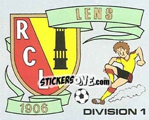 Sticker Ecusson - Football France 1981-1982 n. 83 - Panini