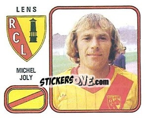 Sticker Michel Joly - Football France 1981-1982 - Panini