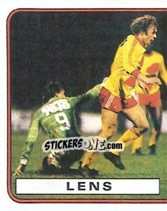 Sticker Action (puzze 1) - Football France 1981-1982 - Panini