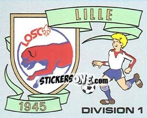 Sticker Ecusson - Football France 1981-1982 - Panini