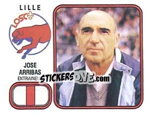 Figurina Jose Arribas - Football France 1981-1982 n. 100 - Panini