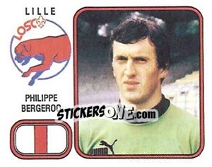 Sticker Philippe Bergeroo