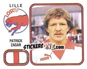 Figurina Patrick Zagar - Football France 1981-1982 n. 104 - Panini