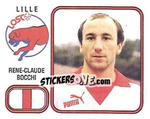 Cromo Rene-Claude Bocchi - Football France 1981-1982 n. 106 - Panini