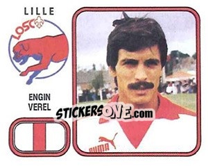 Figurina Engin Verel - Football France 1981-1982 n. 109 - Panini