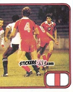 Sticker Action (puzze 2) - Football France 1981-1982 n. 114 - Panini
