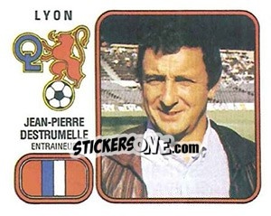 Figurina Jean-Pierre Destrumelle - Football France 1981-1982 - Panini