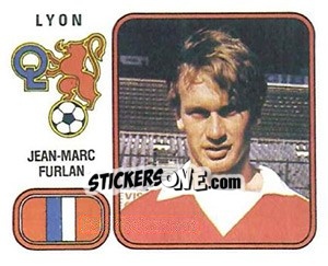 Cromo Jean-Marc Furlan - Football France 1981-1982 - Panini