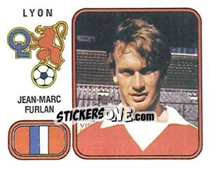 Sticker Jean-Marc Furlan - Football France 1981-1982 n. 119 - Panini