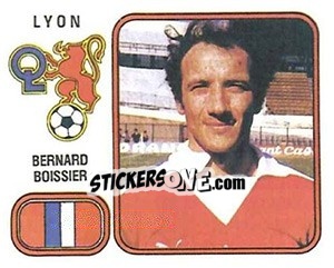 Sticker Bernard Boissier - Football France 1981-1982 - Panini