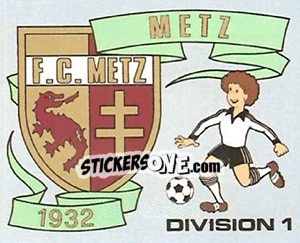Sticker Ecusson - Football France 1981-1982 n. 131 - Panini