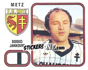 Cromo Bosko Jankovic - Football France 1981-1982 - Panini