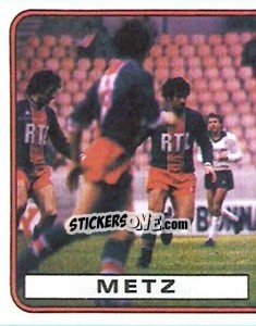 Sticker Action (puzze 1) - Football France 1981-1982 - Panini