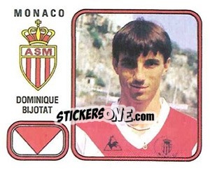 Cromo Dominique Bijotat - Football France 1981-1982 - Panini