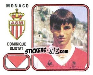 Sticker Dominique Bijotat - Football France 1981-1982 n. 154 - Panini