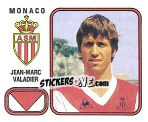Figurina Jean-Marc Valadier - Football France 1981-1982 n. 157 - Panini