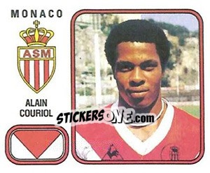 Sticker Alain Couriol - Football France 1981-1982 n. 159 - Panini