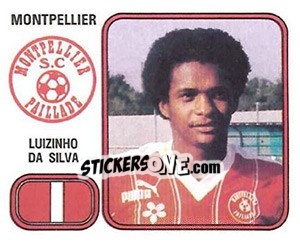 Sticker Luizinho Da Silva - Football France 1981-1982 n. 173 - Panini