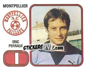 Sticker Eric Perraux - Football France 1981-1982 n. 176 - Panini