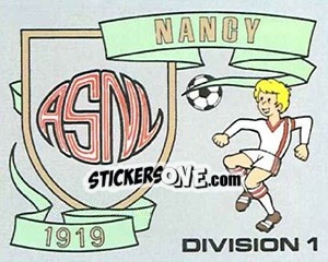 Sticker Ecusson - Football France 1981-1982 - Panini