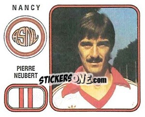 Figurina Pierre Neubert - Football France 1981-1982 - Panini