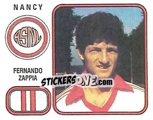 Sticker Fernando Zappia - Football France 1981-1982 n. 184 - Panini