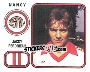 Sticker Jacky Perdrieau - Football France 1981-1982 - Panini