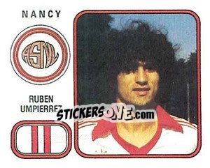 Cromo Ruben Umpierrez - Football France 1981-1982 n. 189 - Panini