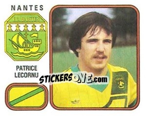 Sticker Patrice Lecornu - Football France 1981-1982 - Panini