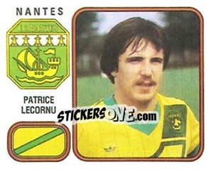 Cromo Patrice Lecornu - Football France 1981-1982 n. 205 - Panini