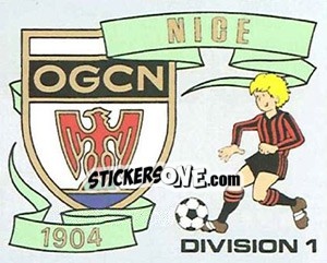 Sticker Ecusson - Football France 1981-1982 - Panini