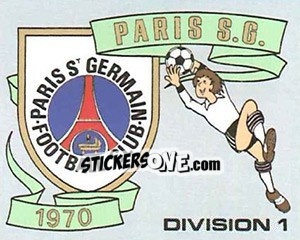 Sticker Ecusson - Football France 1981-1982 - Panini