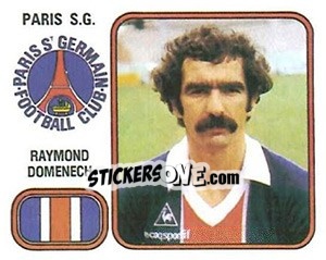 Cromo Raymond Domenech - Football France 1981-1982 n. 233 - Panini